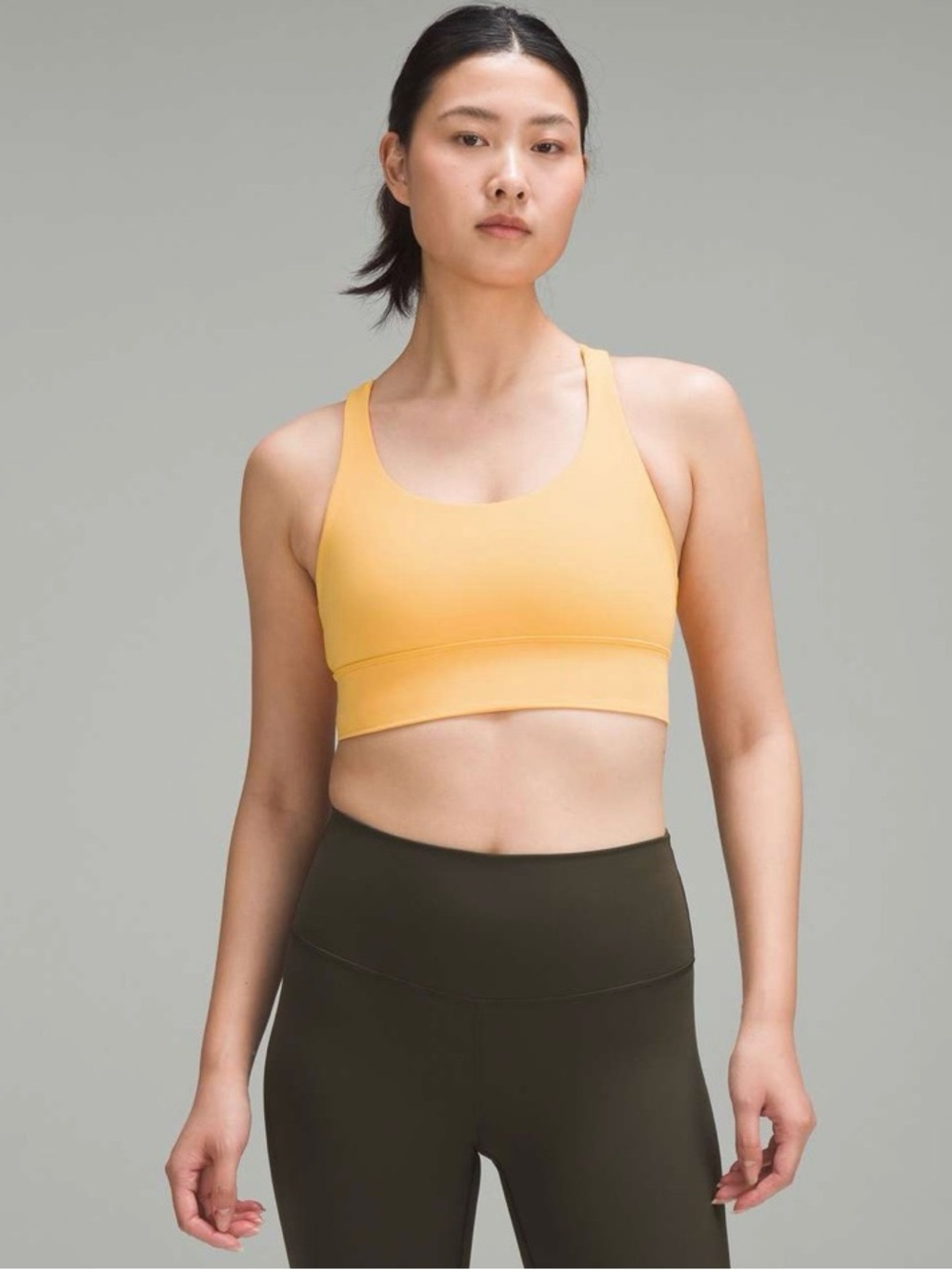 lululemon energy long line - mango dream